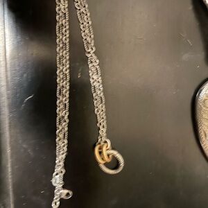 James Avery Elegant Silver and bronze  Women's Necklace